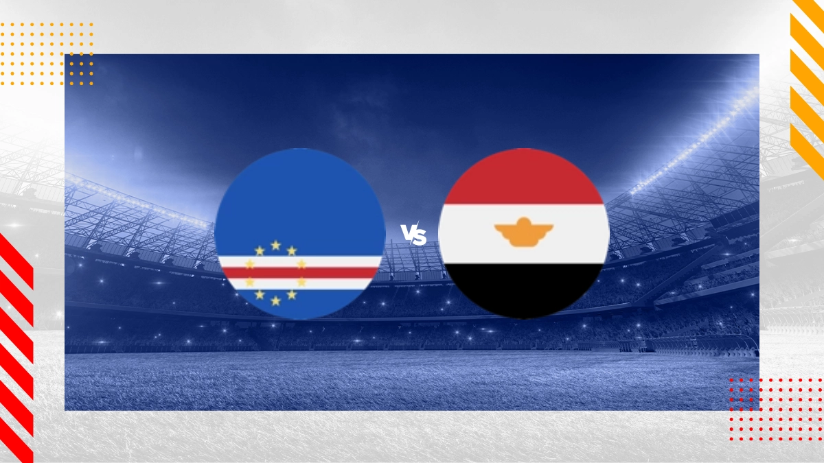 Pronostic Cap Vert vs Égypte