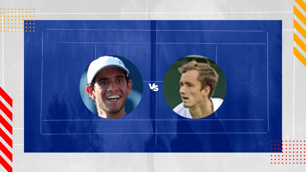 Pronóstico Nuno Borges vs Daniil Medvedev