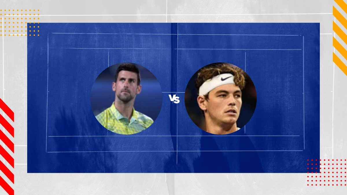Novak Djokovic vs Taylor Fritz Prediction