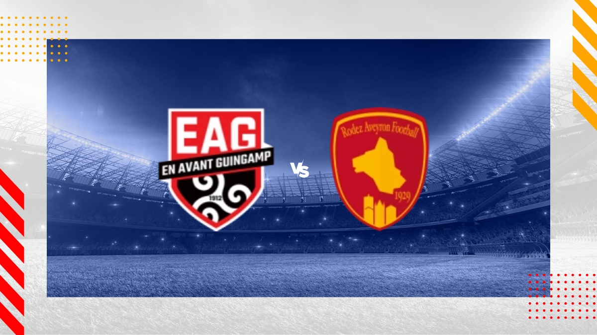 Pronostic EA Guingamp vs Rodez Aveyron