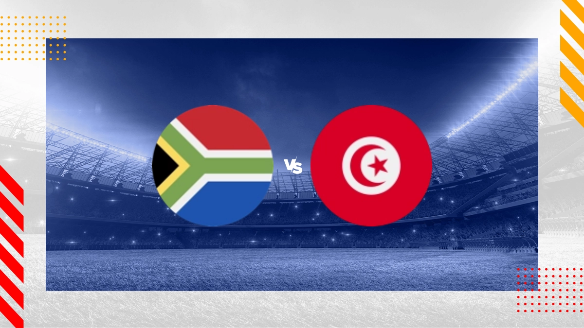 Palpite África do Sul vs Tunísia