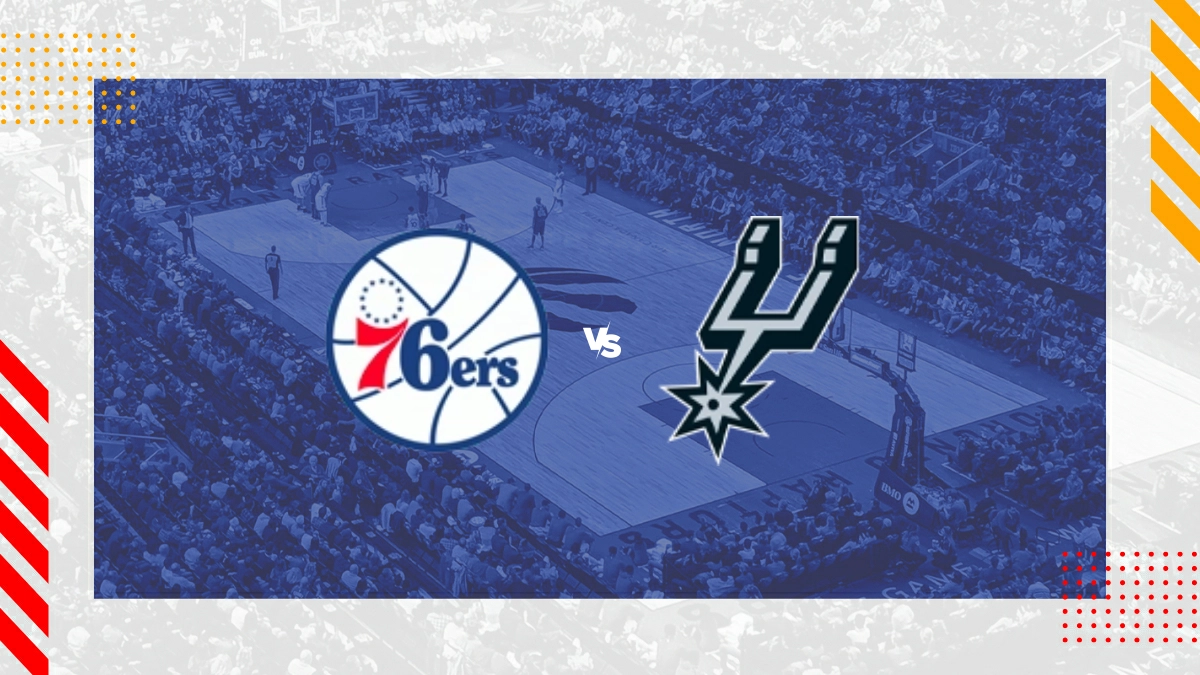 Palpite Philadelphia 76ers vs San Antonio Spurs