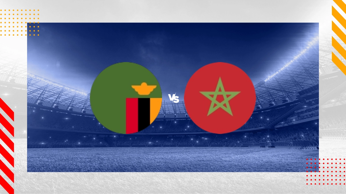 Palpite Zâmbia vs Marrocos