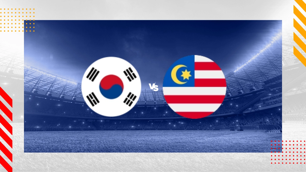 Pronóstico Corea del Sur vs Malasia