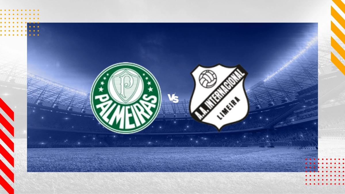 Palpite Palmeiras vs AA Internacional Limeira