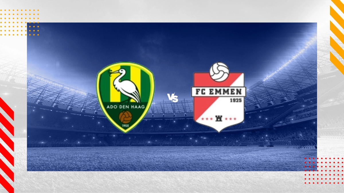 Voorspelling ADO Den Haag vs FC Emmen