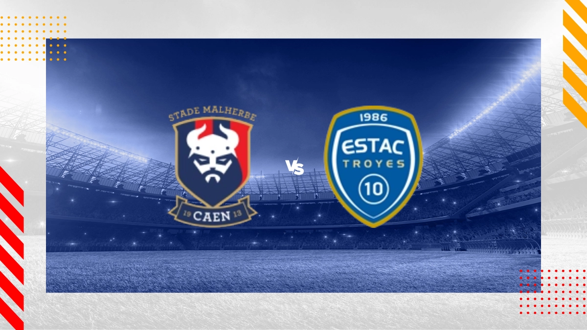 Pronostic Caen vs ESTAC Troyes