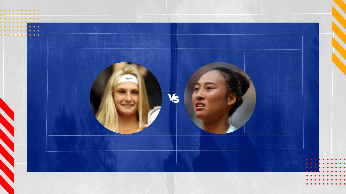 Pronóstico Dayana Yastremska vs Qinwen Zheng