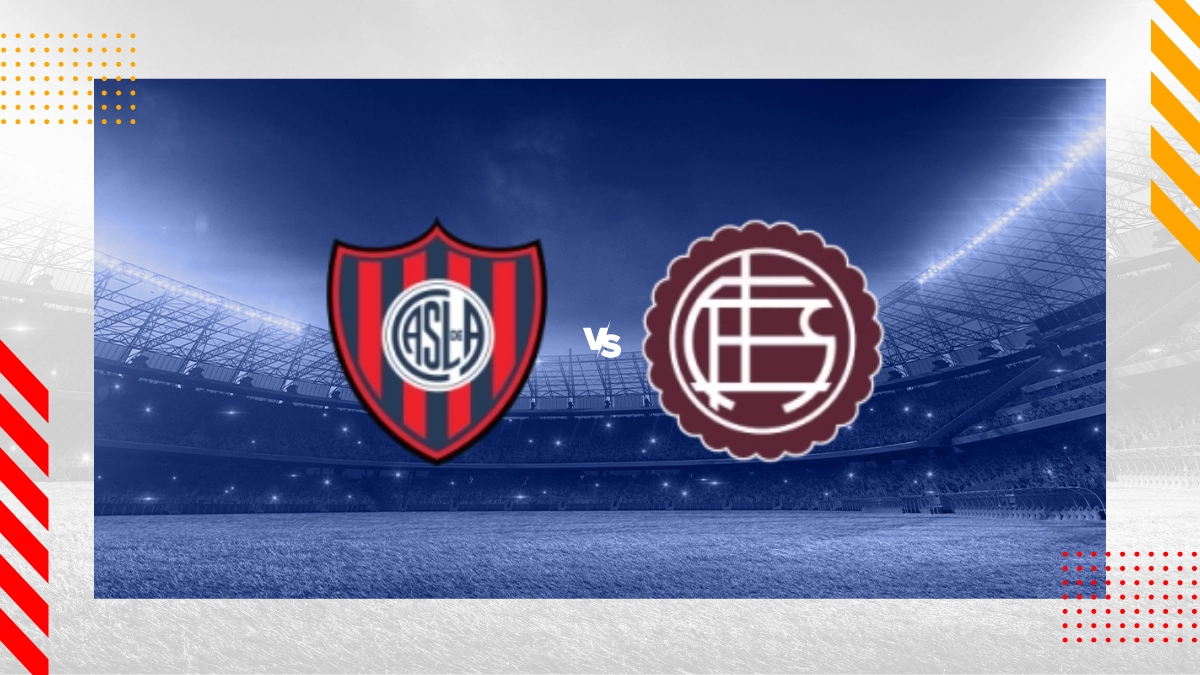 Pronóstico CA San Lorenzo De Almagro vs Atlético Lanus