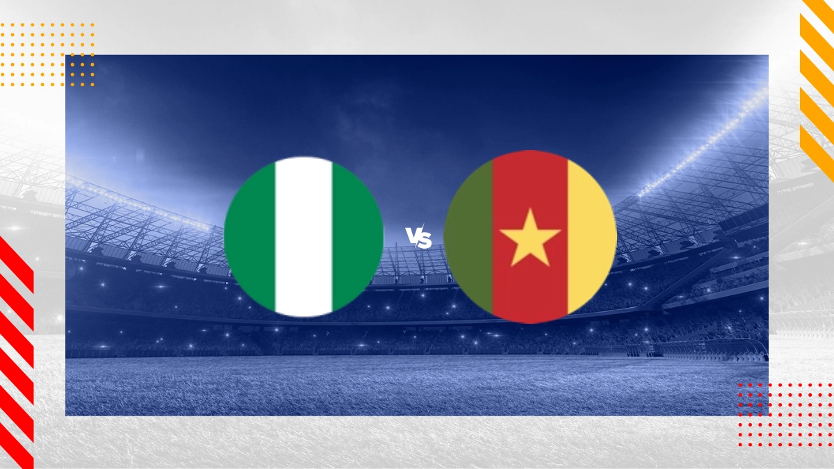 Prognóstico Nigéria vs Camarões