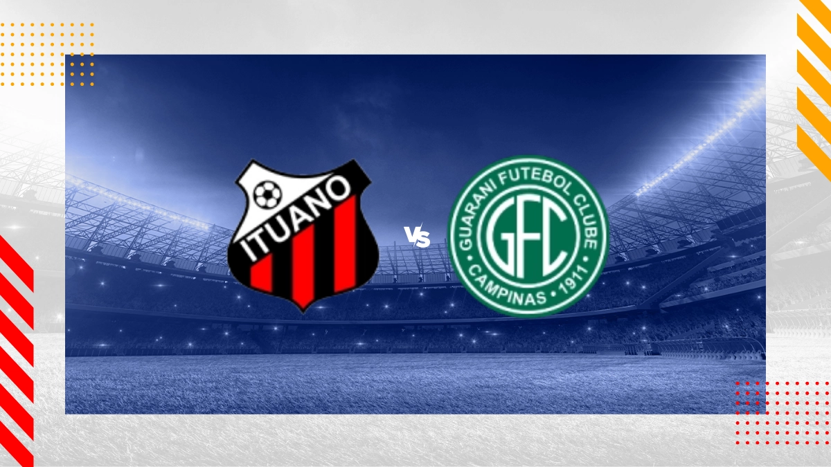 Palpite Ituano vs Guarani FC SP