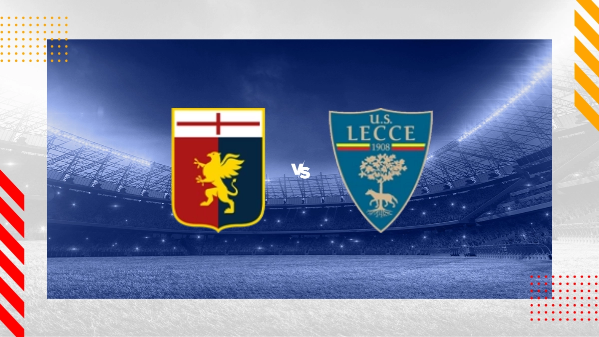 Pronostic Genoa vs Lecce