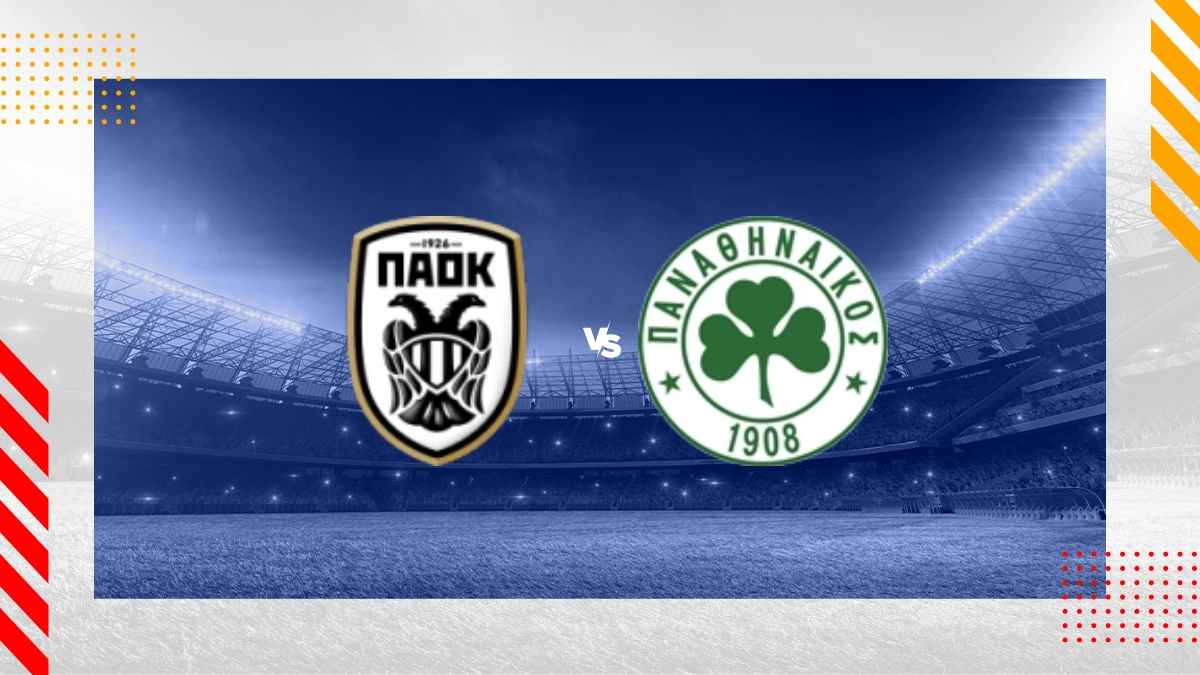 Prognóstico PAOK Salónica vs Panathinaikos AC