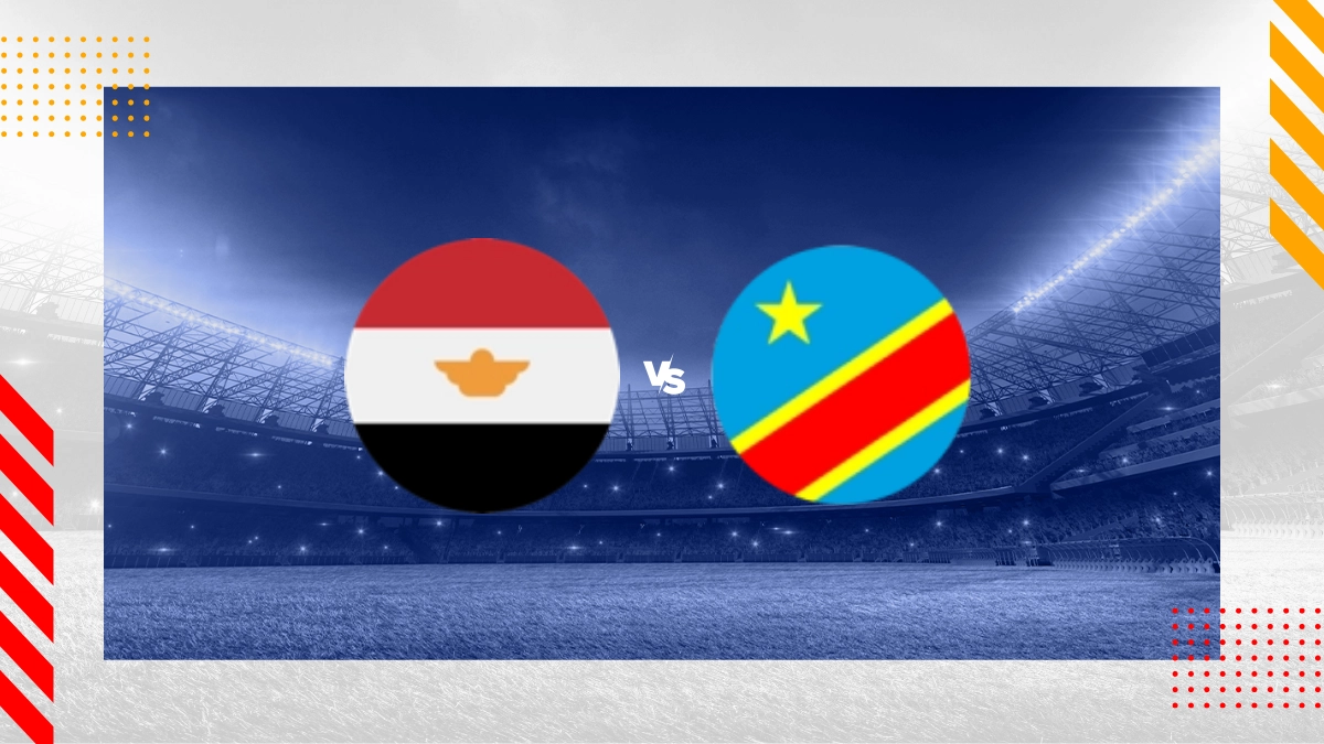 Pronostic Égypte vs RD Congo