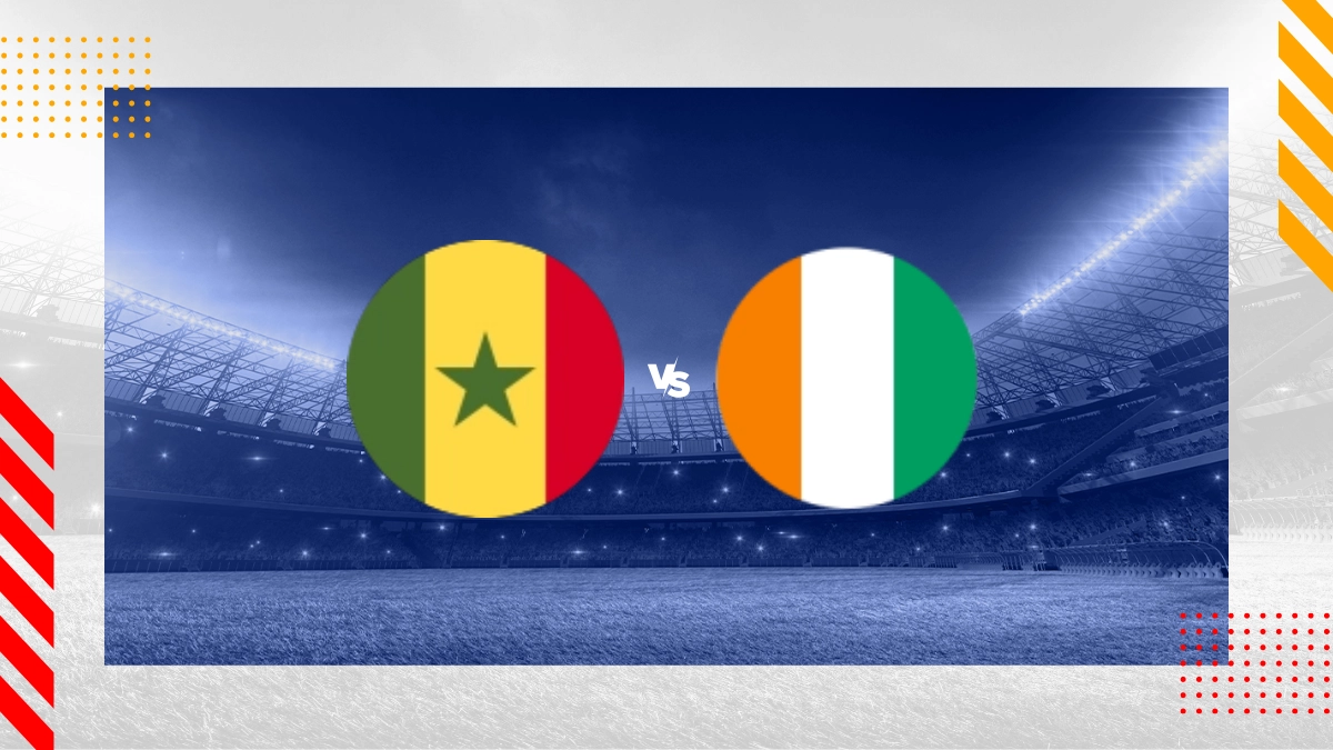 Pronostic Sénégal vs Cote d'Ivoire