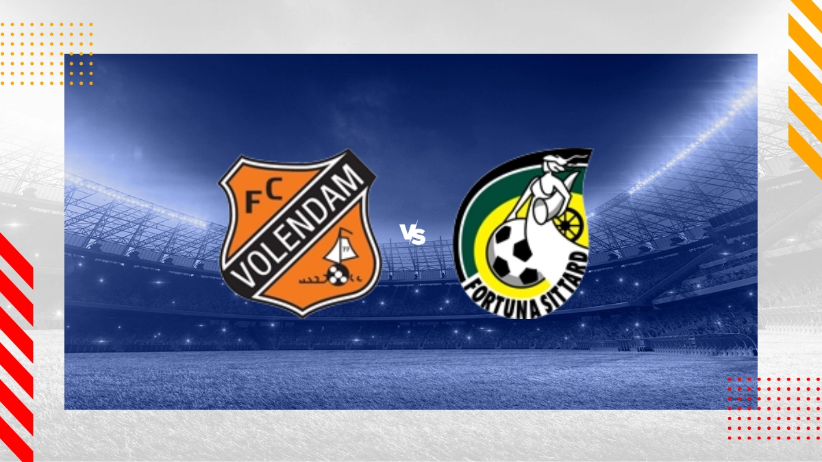 Voorspelling FC Volendam vs Fortuna Sittard