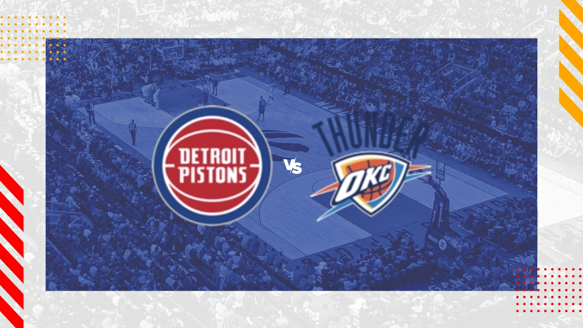 Palpite Detroit Pistons vs Oklahoma City Thunder
