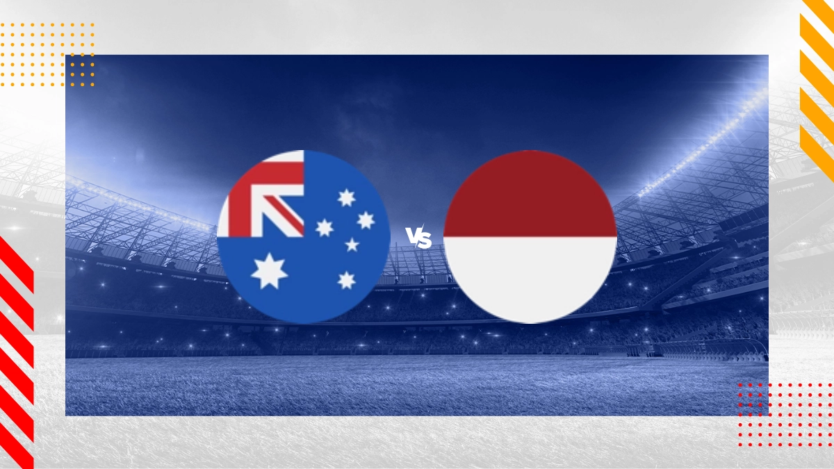 Prognóstico Austrália vs Indonésia