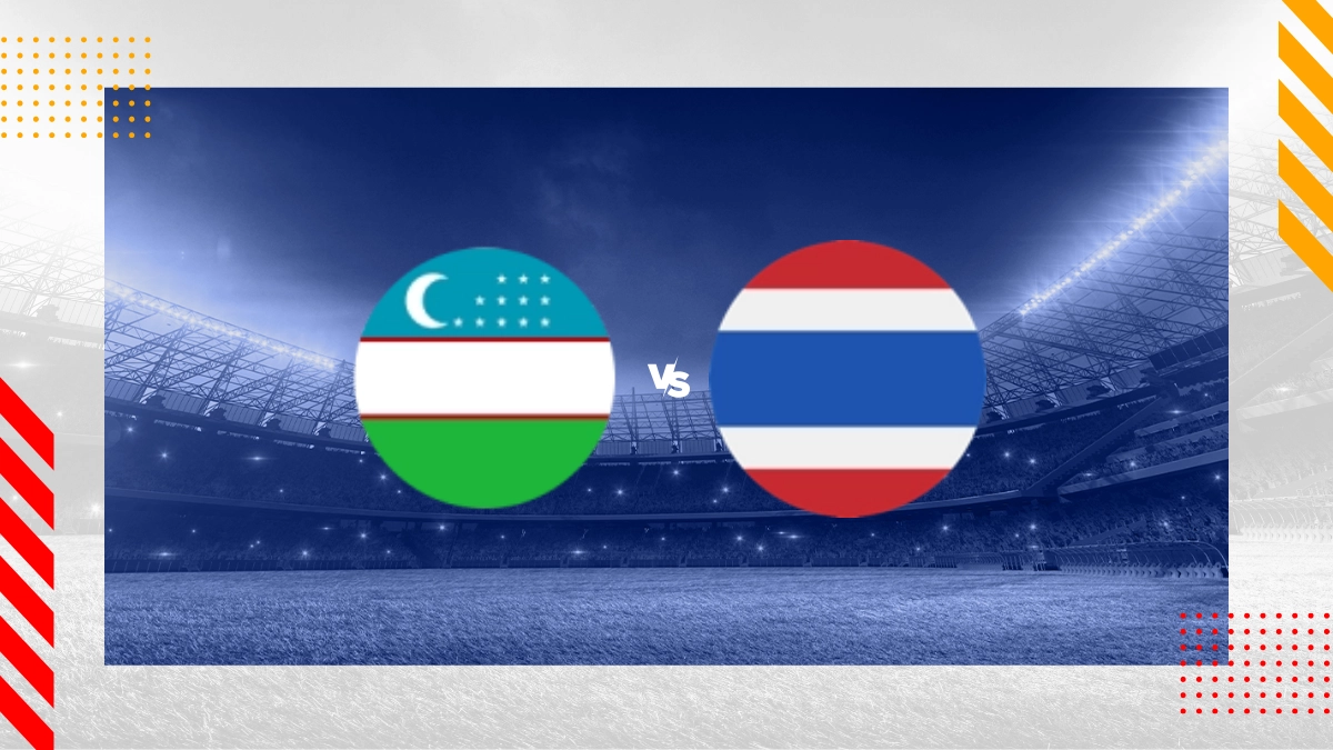 Prognóstico Uzbequistão vs Tailândia