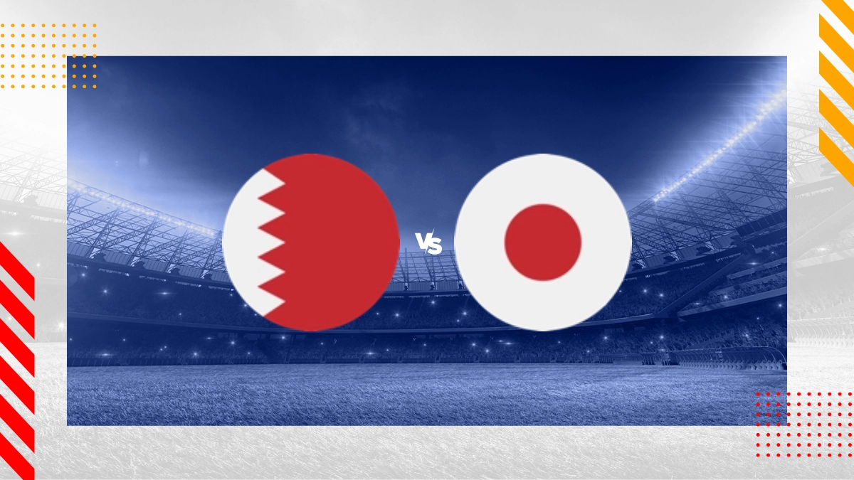 Prognóstico Bahrein vs Japão