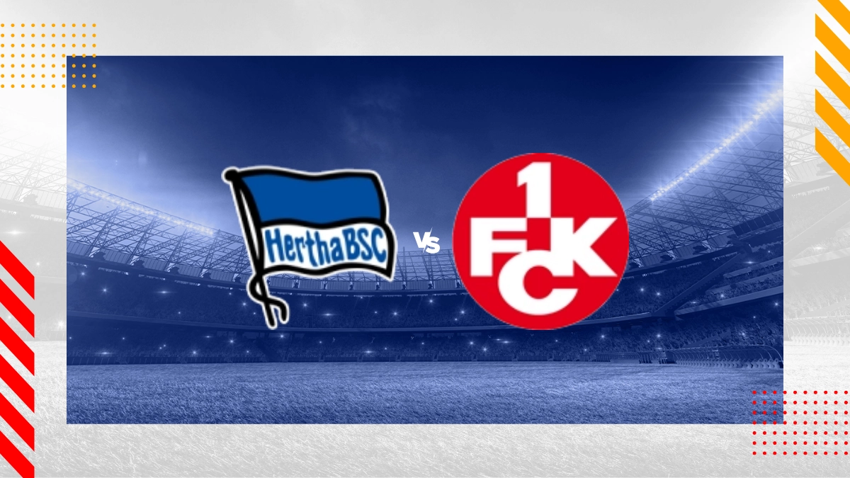 Prognóstico Hertha Berlim vs FC Kaiserslautern