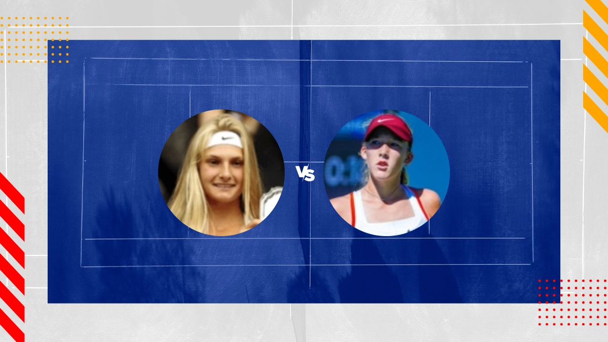 Palpite Dayana Yastremska vs Erika Andreeva