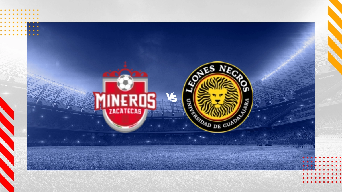 Pronóstico CD Mineros De Zacatecas vs Universidad de Guadalajara