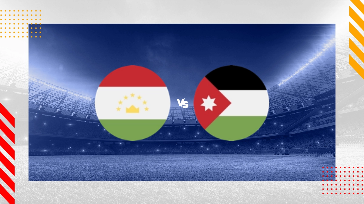 Prognóstico Tajiquistão vs Jordânia