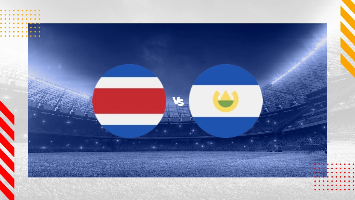 Pronóstico Costa Rica vs El Salvador