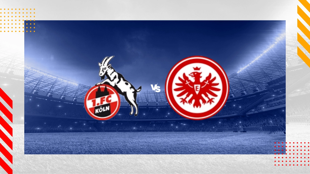 Pronóstico 1. FC Colonia vs Eintracht Frankfurt