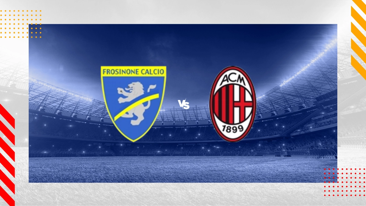 Prognóstico Frosinone Calcio vs AC Milan
