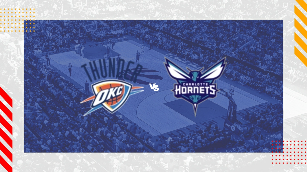 Palpite Oklahoma City Thunder vs Charlotte Hornets