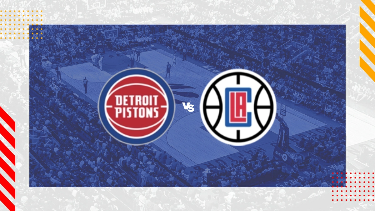 Pronostico Detroit Pistons vs La Clippers