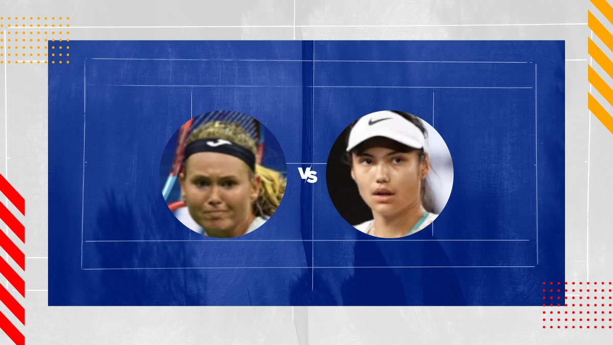 Marie Bouzkova vs Emma Raducanu Prediction