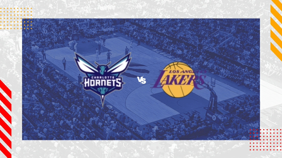 Pronostic Charlotte Hornets vs Los Angeles Lakers