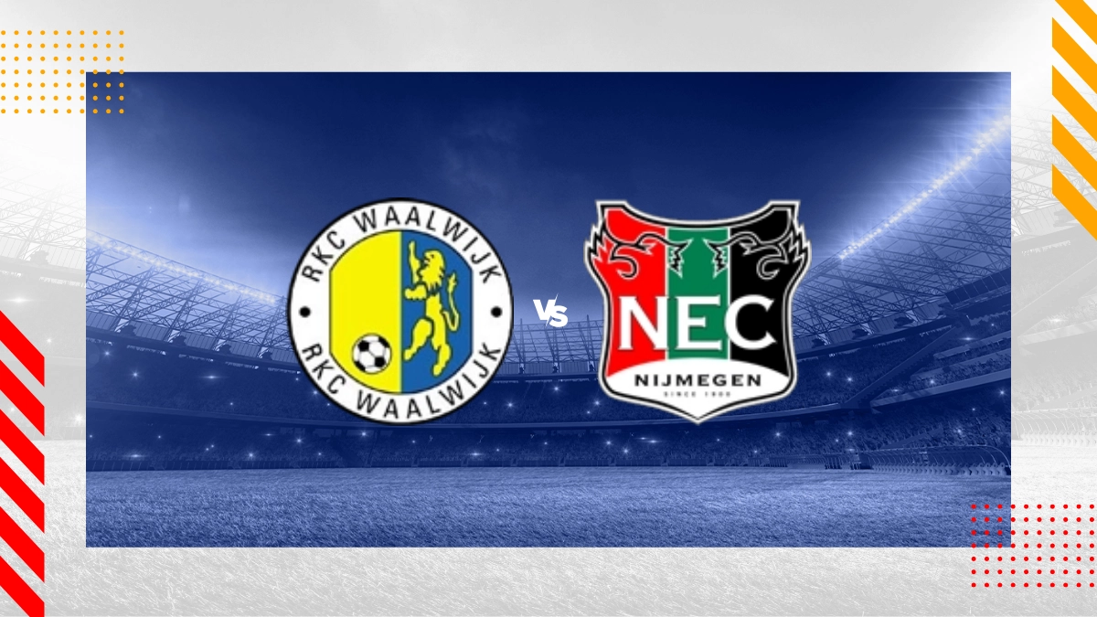 Voorspelling RKC Waalwijk vs NEC