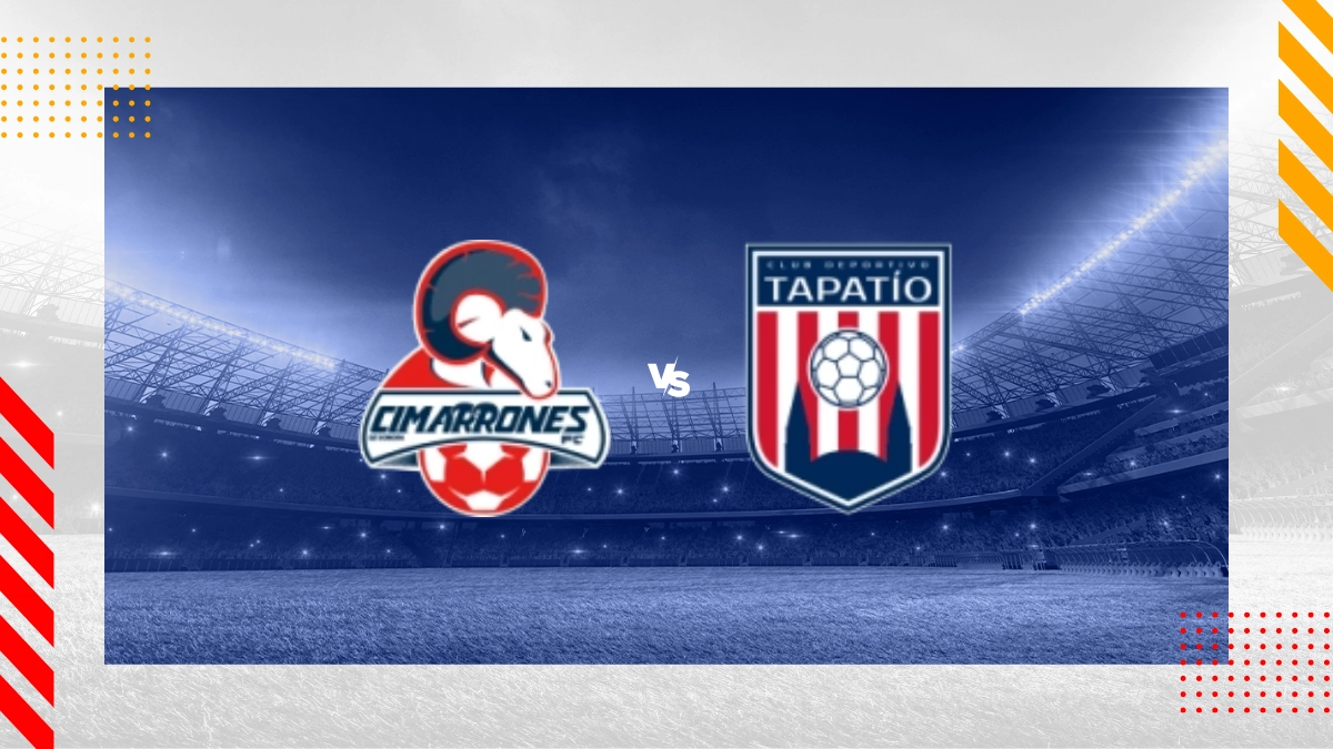 Pronóstico Cimarrones De Sonora FC vs CD Tapatio