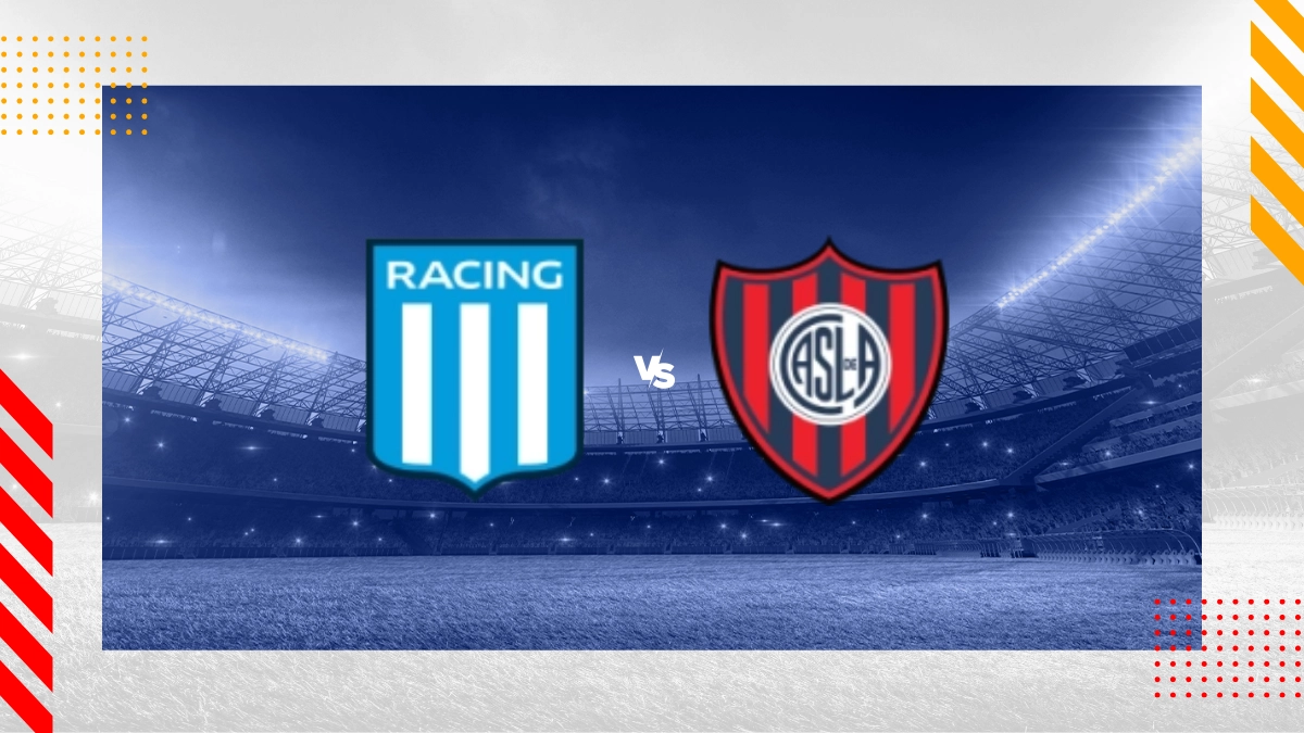 Pronóstico Racing Club Avellaneda vs CA San Lorenzo De Almagro