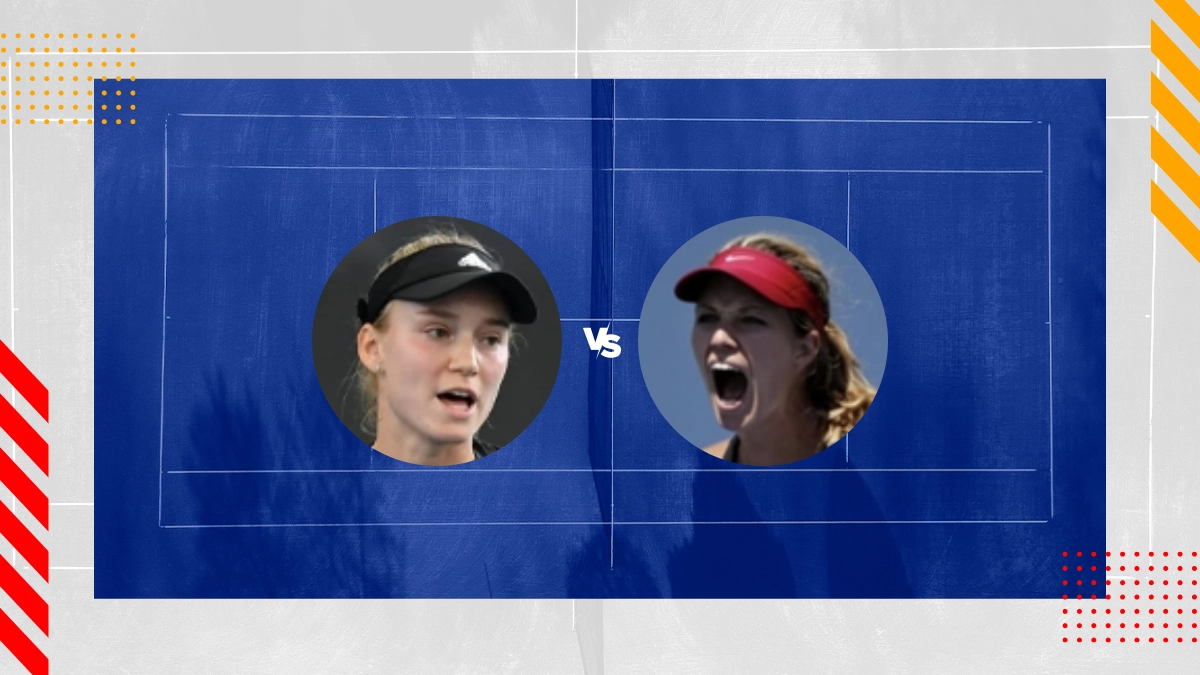 Pronostic Elena Rybakina vs Danielle Collins