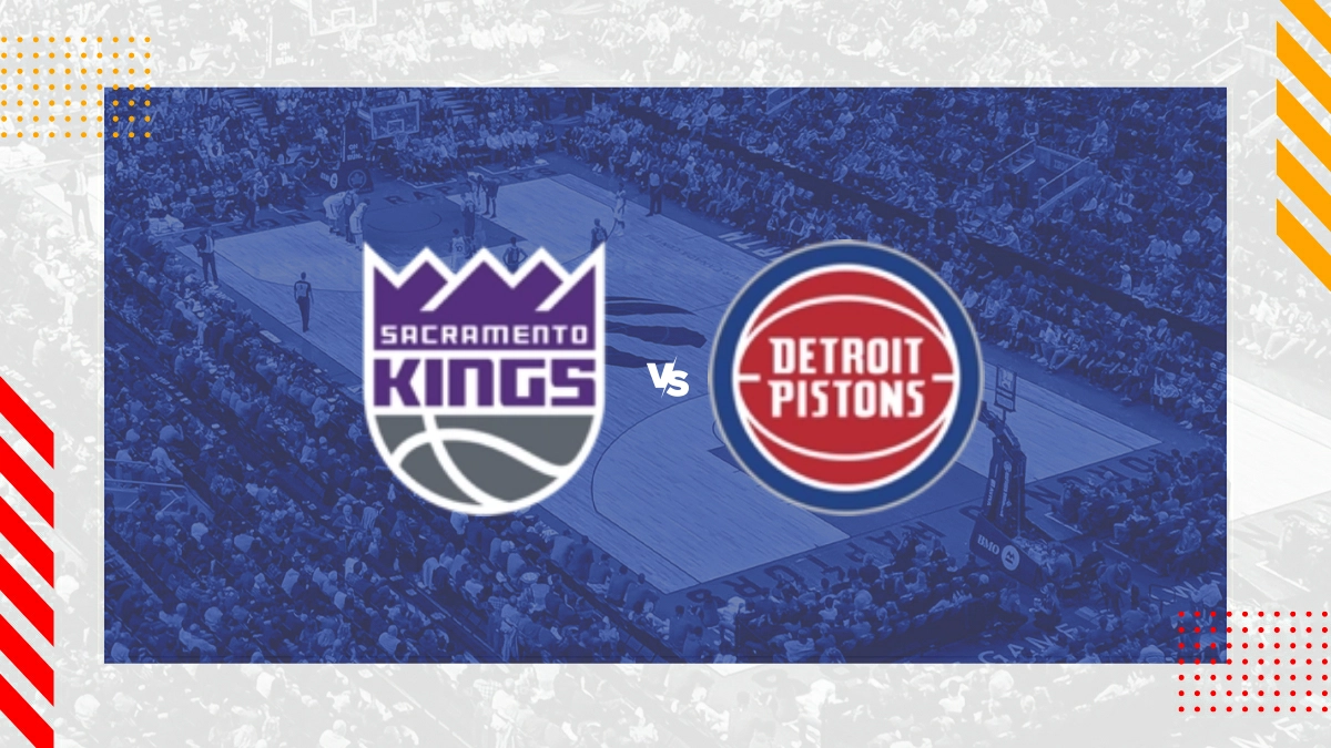 Prognóstico Sacramento Kings vs Detroit Pistons