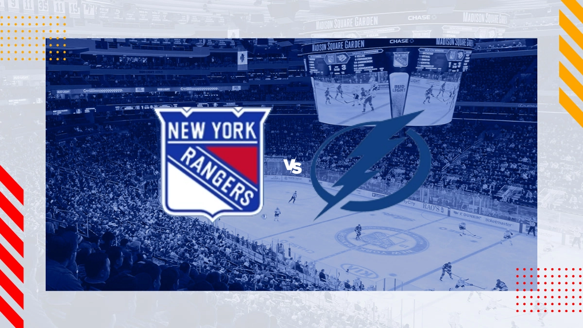 New York Rangers vs Tampa Bay Lightning Prediction