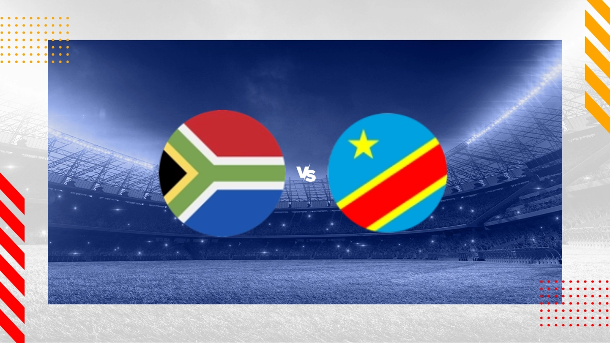 Pronostic Afrique du Sud vs RD Congo
