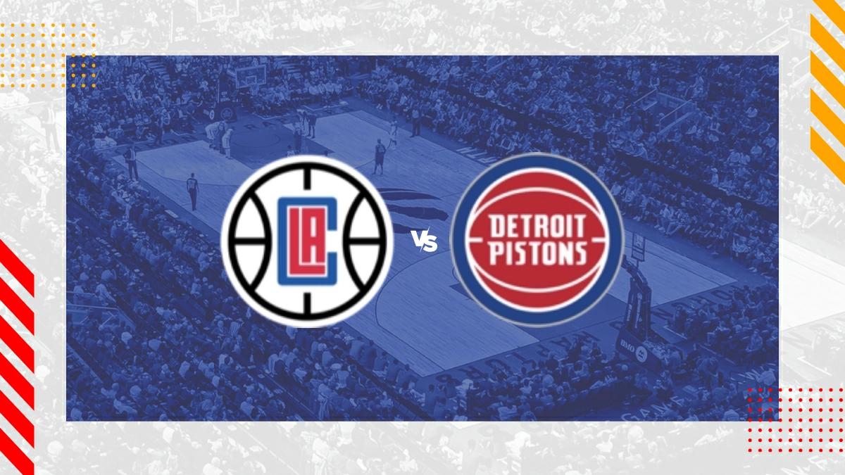 Palpite LA Clippers vs Detroit Pistons