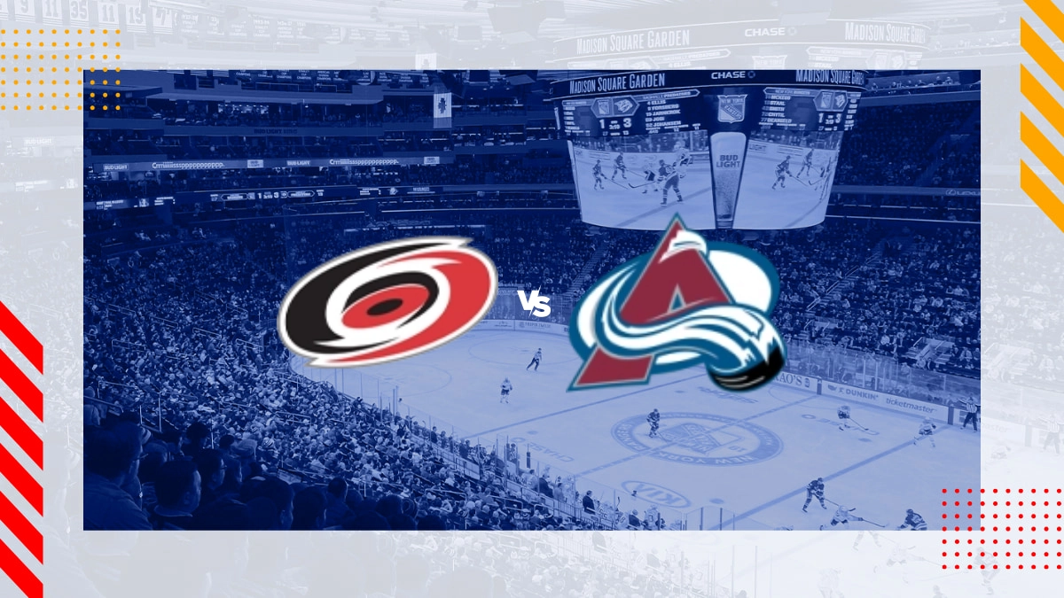 Carolina Hurricanes vs Colorado Avalanche Prediction