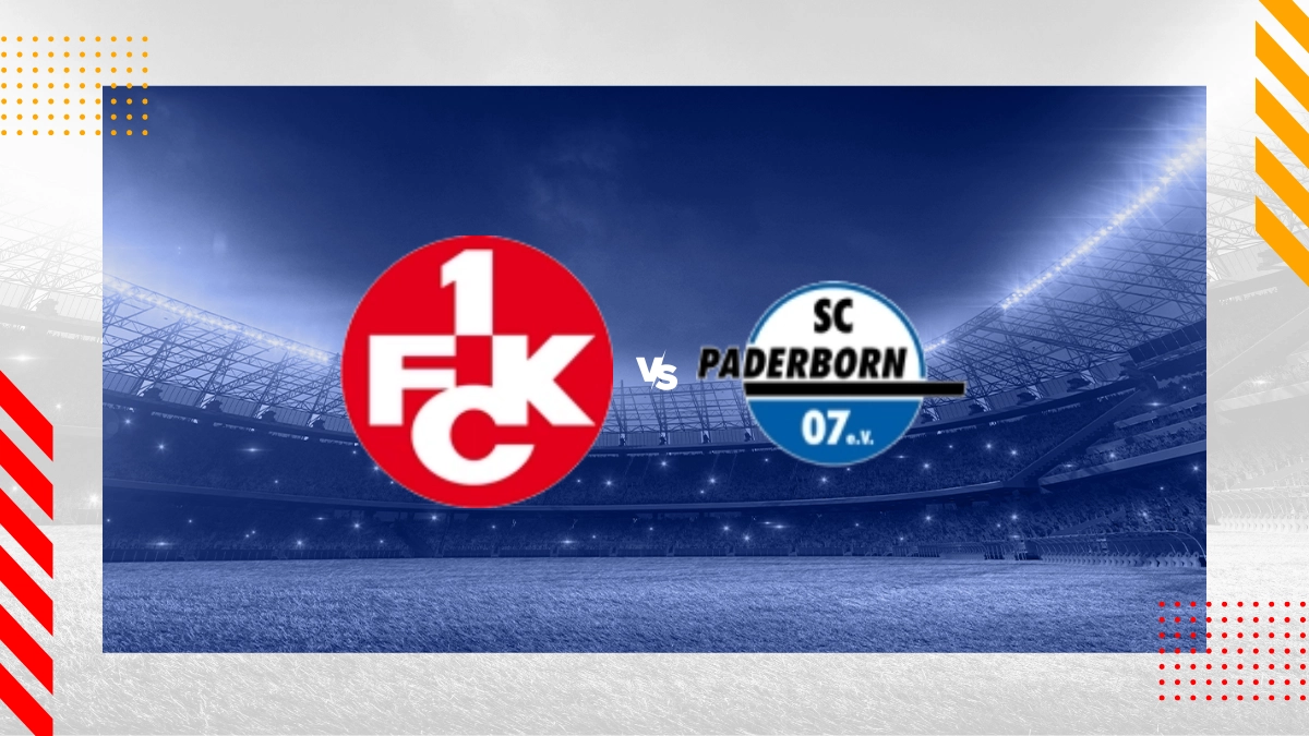 Pronostic Kaiserslautern vs SC Paderborn 07