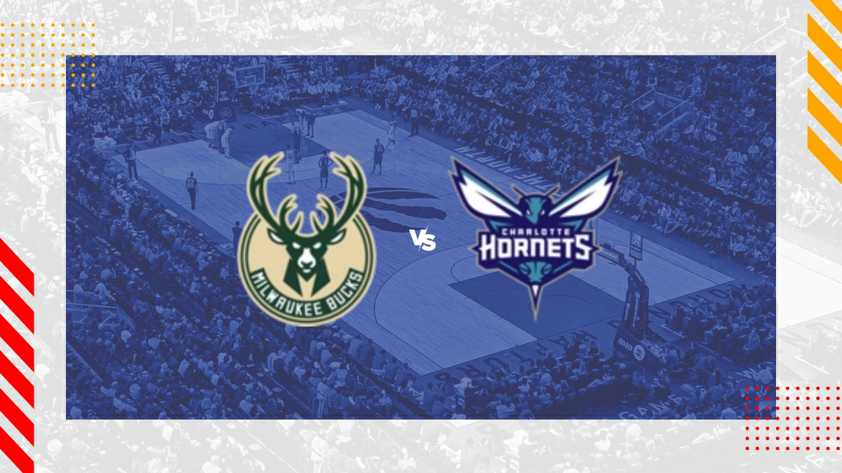 Pronóstico Milwaukee Bucks vs Charlotte Hornets