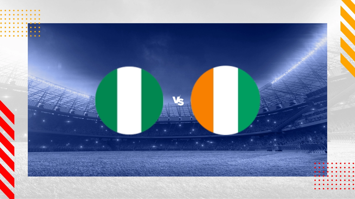 Pronostic Nigeria vs Cote d'Ivoire