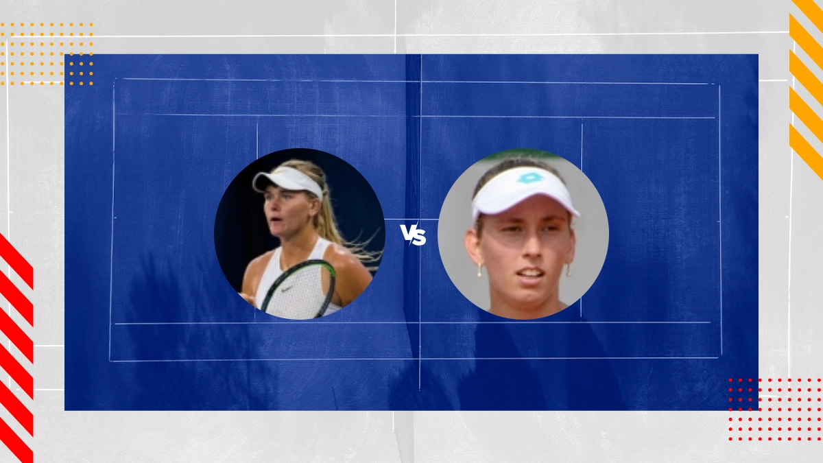 Peyton Stearns vs Elise Mertens Prediction