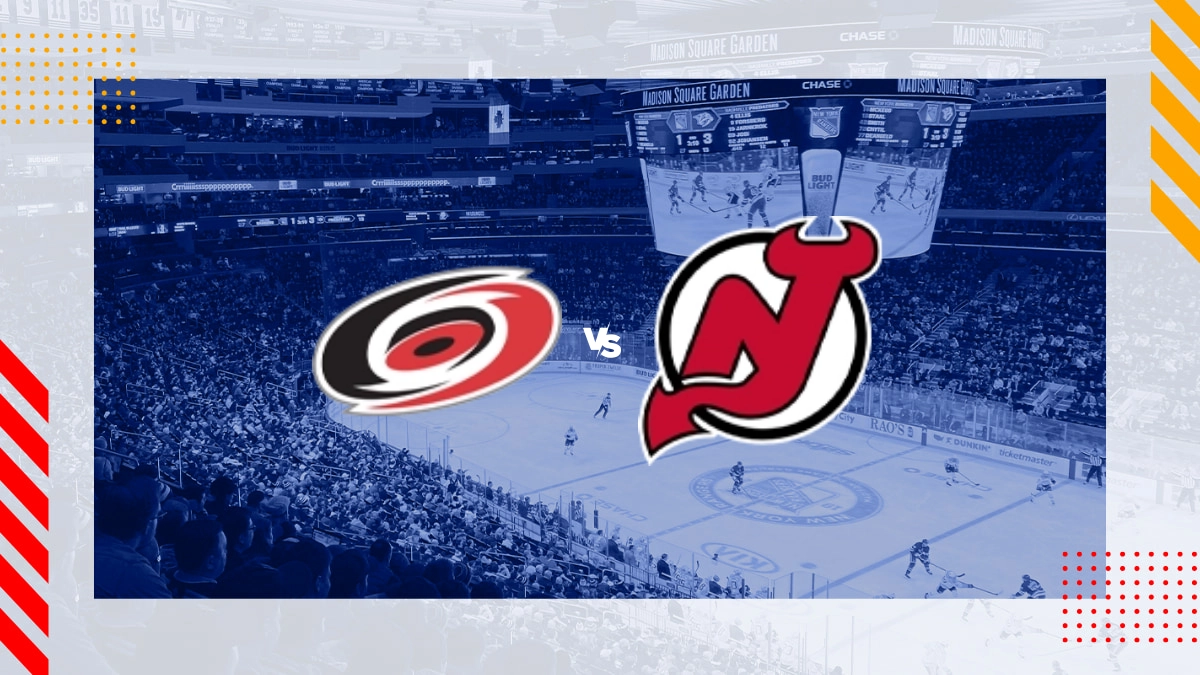 Carolina Hurricanes vs New Jersey Devils Prediction