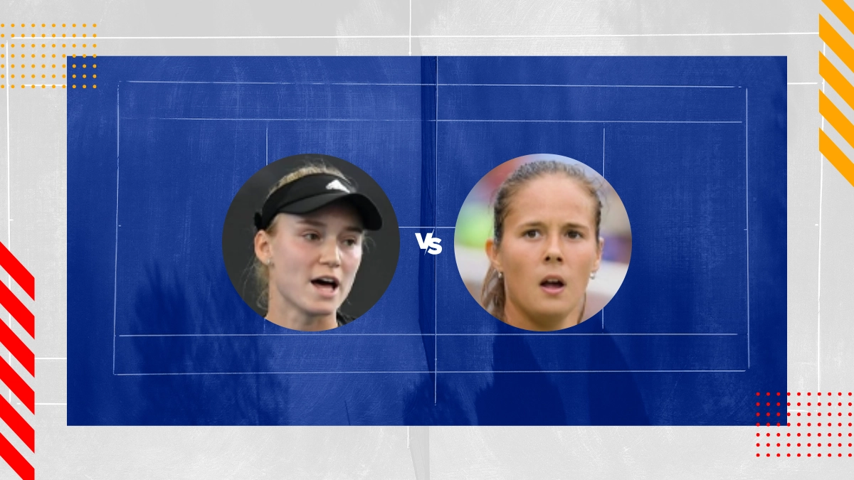 Elena Rybakina vs Daria Kasatkina Prediction